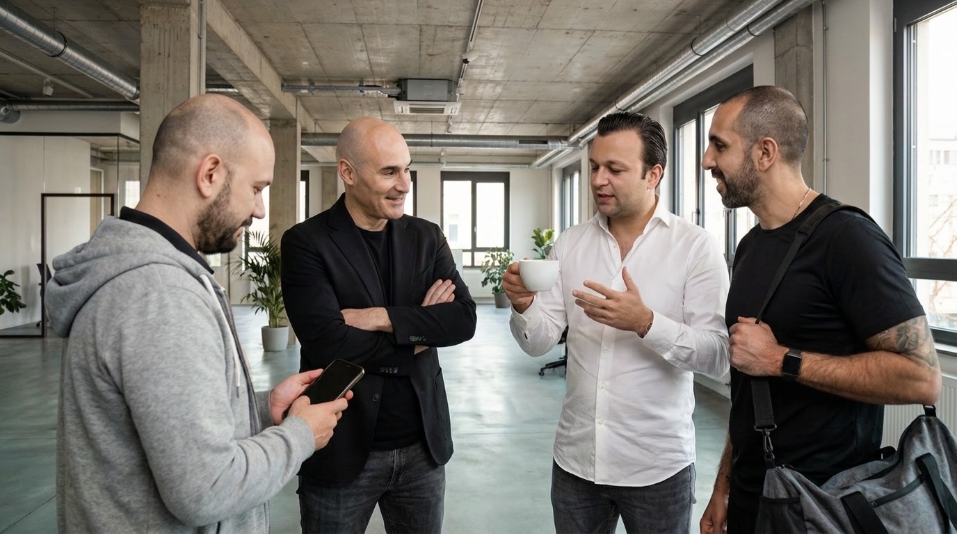 Das aivonyx-Team im Gespräch
